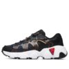 Chaussures de course rétro Jagger Noir/Orange