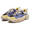 Chaussures de mode ET « Beige Bleu Jaune »