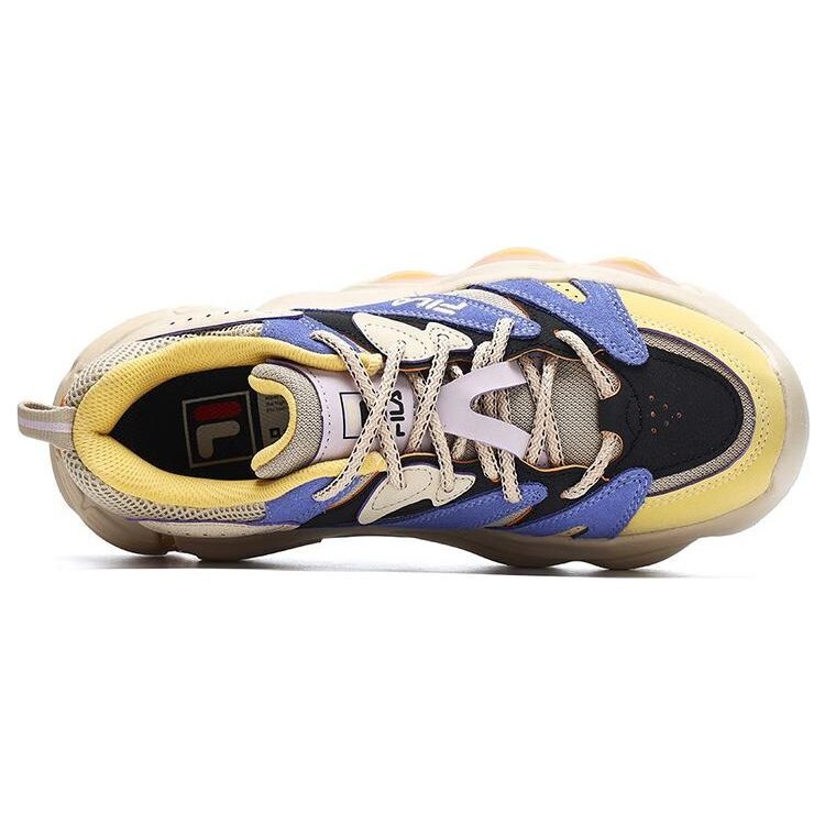 Chaussures de mode ET « Beige Bleu Jaune »