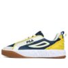 Chaussures de skate CORE VIVA Fashion Icona « Blanc Bleu Jaune »