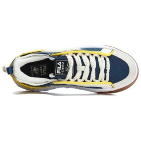 Chaussures de skate CORE VIVA Fashion Icona « Blanc Bleu Jaune »
