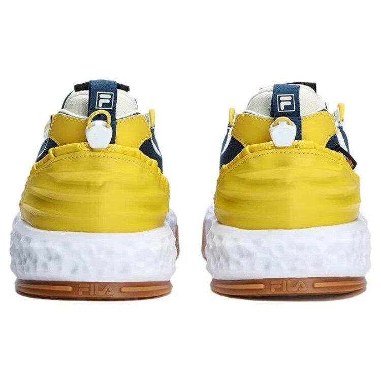 Chaussures de skate CORE VIVA Fashion Icona « Blanc Bleu Jaune »
