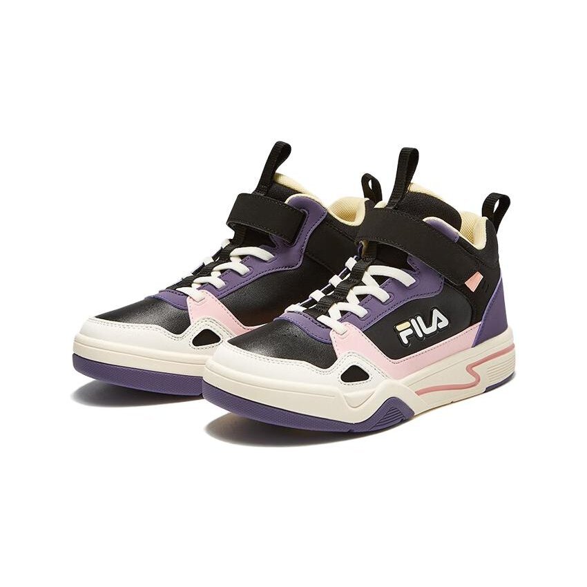 Chaussures de skate décontractées « Violet Noir Blanc »
