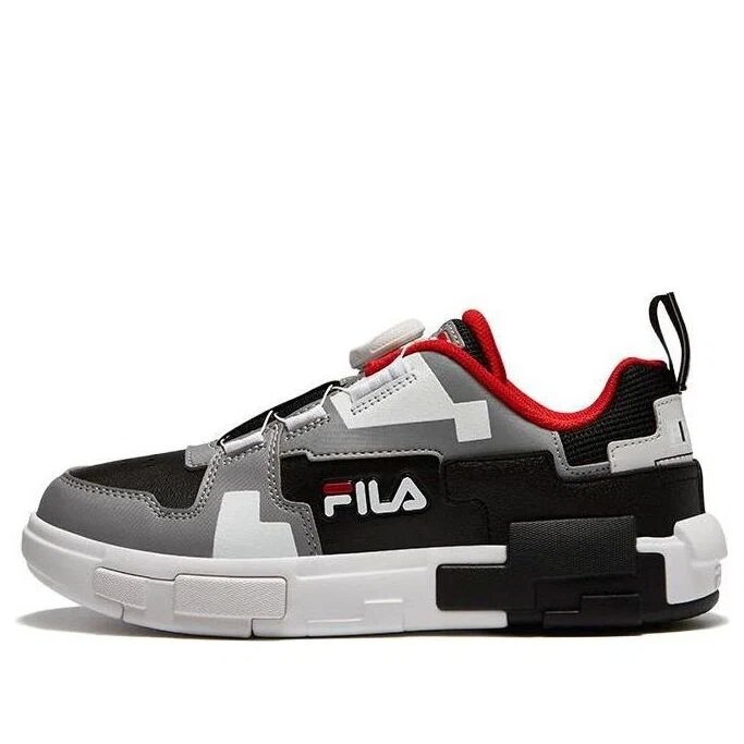 Chaussures de skate Fashion Brick « Blanc Gris Noir »