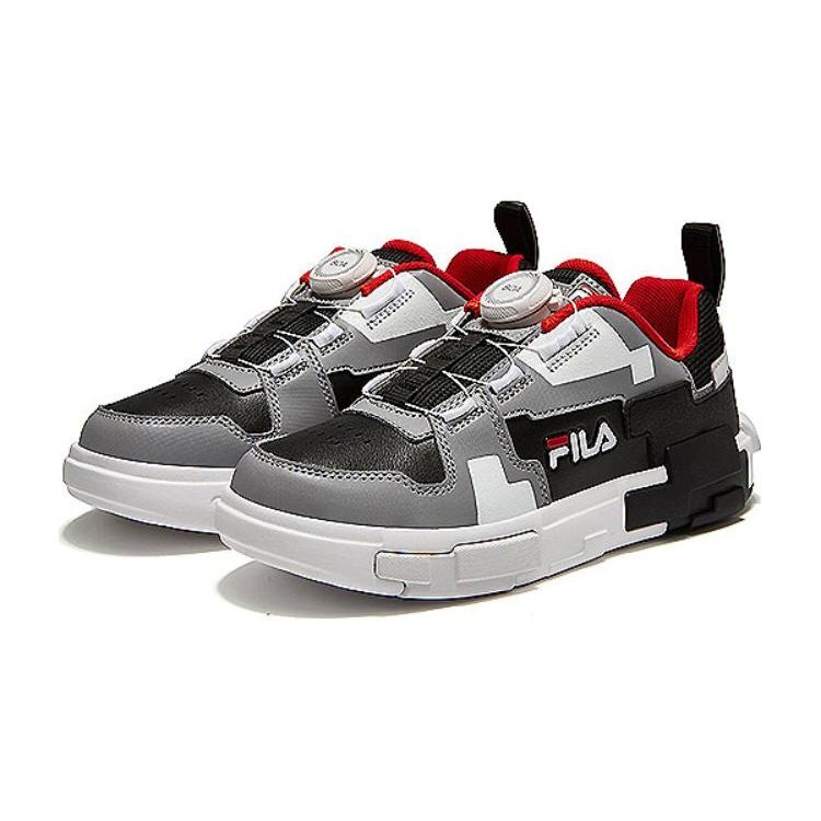 Chaussures de skate Fashion Brick « Blanc Gris Noir »