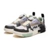 Chaussures de skate Fashion Brick « Blanc Marron Noir »