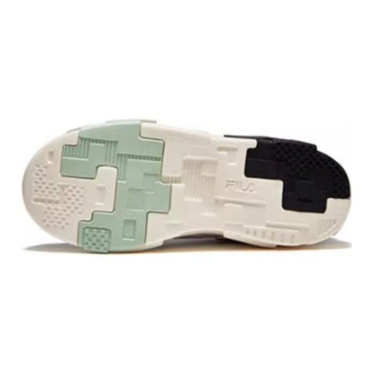 Chaussures de skate Fashion Brick « Blanc Marron Noir »