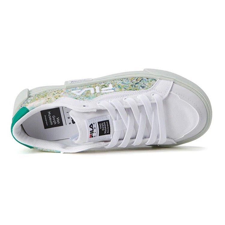 Chaussures de skate Fila x Van Gogh « Vert Blanc »