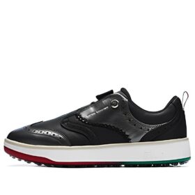 Chaussures de skate GF Derby « Black Silver »