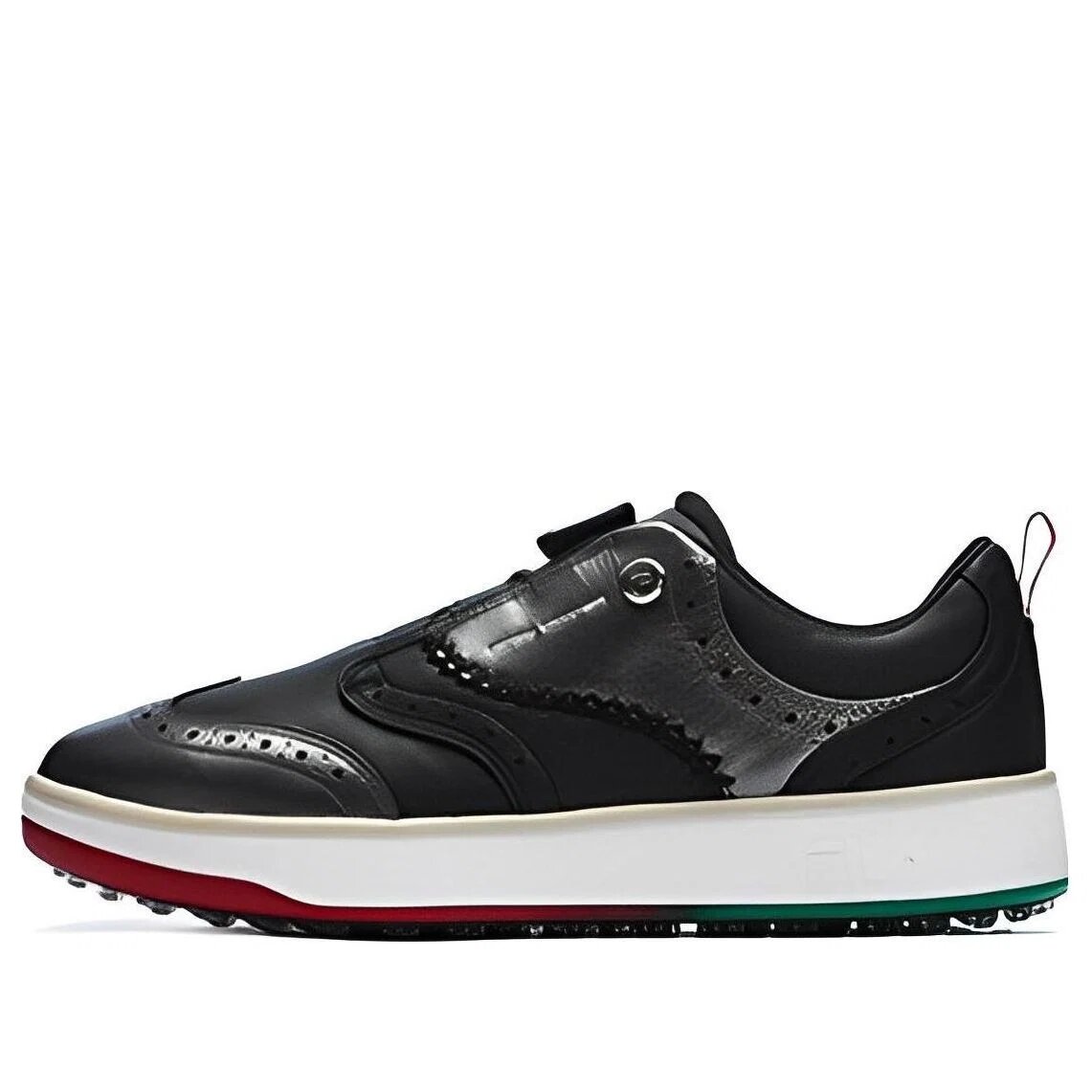 Chaussures de skate GF Derby « Black Silver »