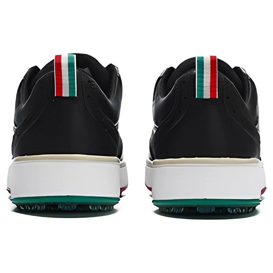 Chaussures de skate GF Derby « Black Silver »