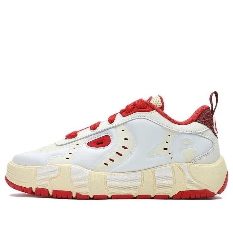 Chaussures de skate Melt « Blanc Rouge »