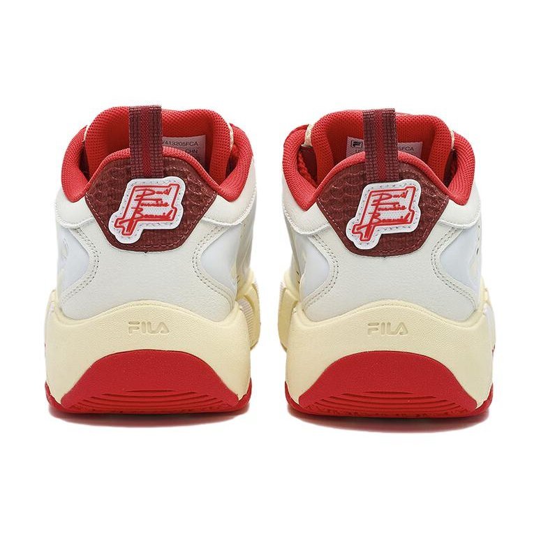 Chaussures de skate Melt « Blanc Rouge »