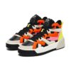 Chaussures de skate Salto FX « Blanc Orange Noir »