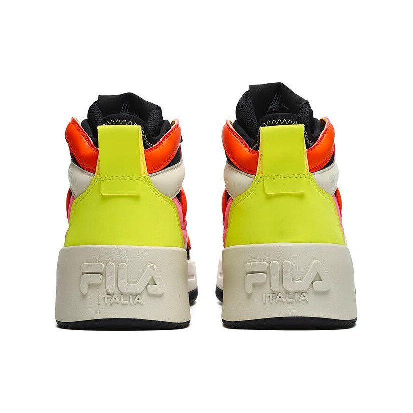 Chaussures de skate Salto FX « Blanc Orange Noir »