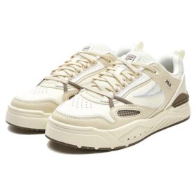 Chaussures de skate Slam 22 « Blanc, Beige, Marron »