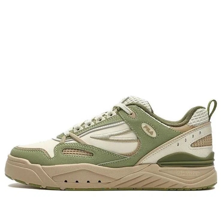 Chaussures de skate Slam 22 « Blanc Vert Marron »