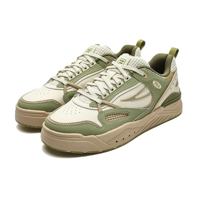 Chaussures de skate Slam 22 « Blanc Vert Marron »