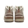 Chaussures de skate Slam Mid « Blanc Beige Marron »