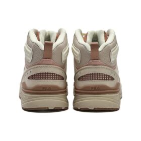 Chaussures de skate Slam Mid « Blanc Beige Marron »