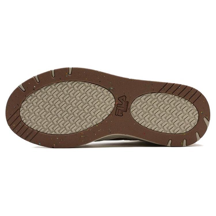 Chaussures de skate Slam Mid « Blanc Beige Marron »
