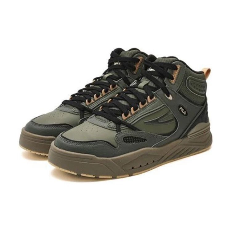 Chaussures de skate Slam Mid « Vert Noir »