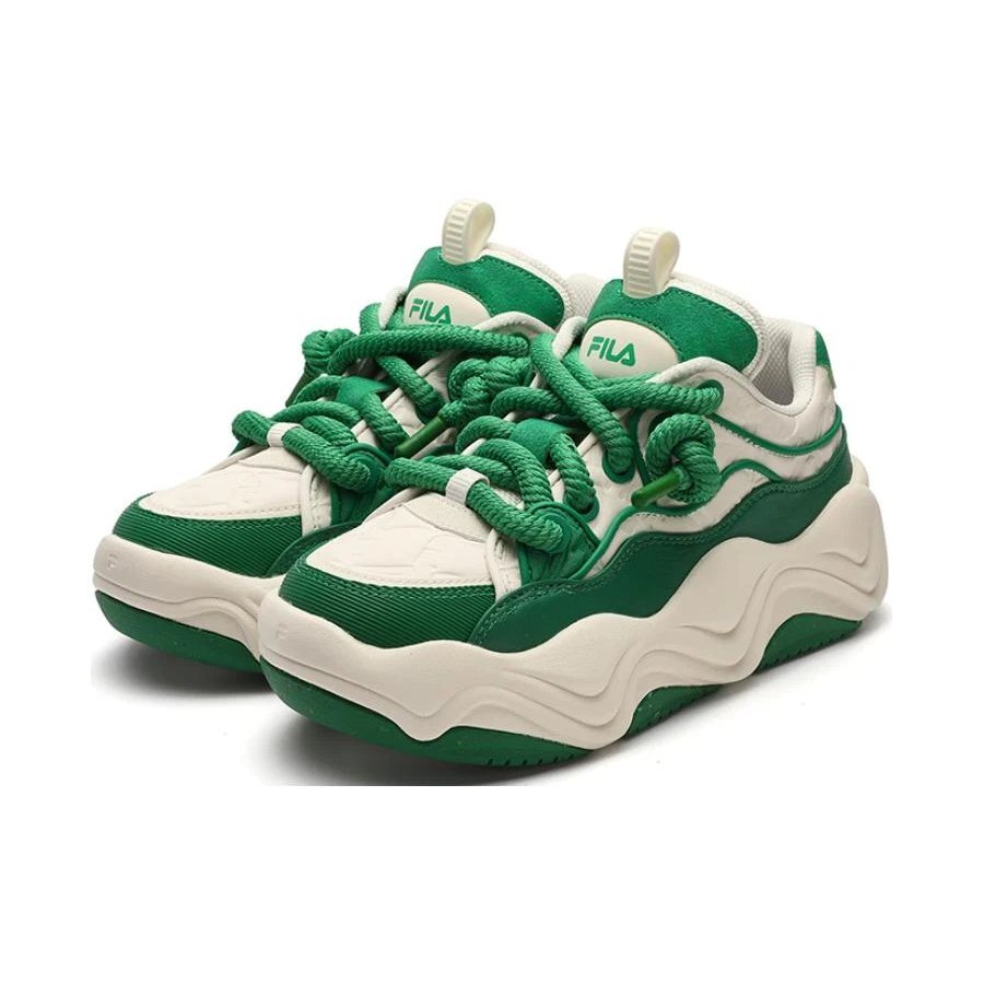 Chaussures de skate tendance « Blanc Vert »
