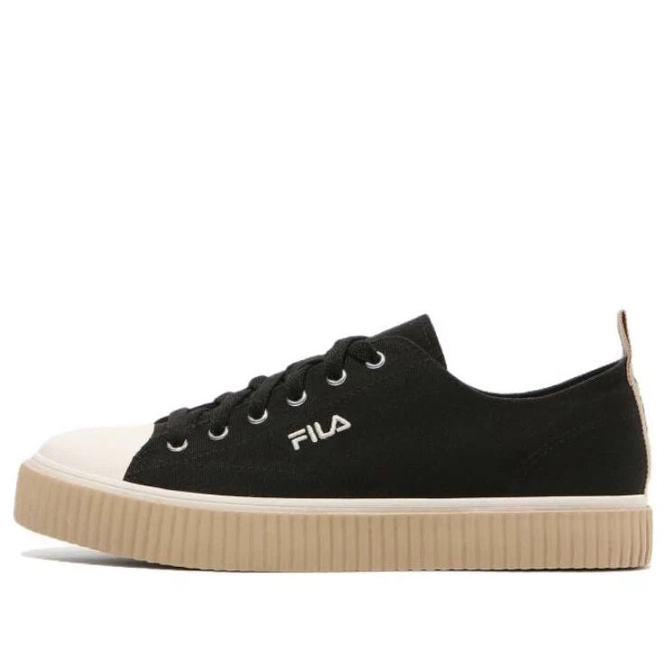 Chaussures de skate unisexes basses, élégantes et décontractées, version coréenne « Black Cream »
