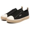 Chaussures de skate unisexes basses, élégantes et décontractées, version coréenne « Black Cream »