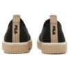 Chaussures de skate unisexes basses, élégantes et décontractées, version coréenne « Black Cream »