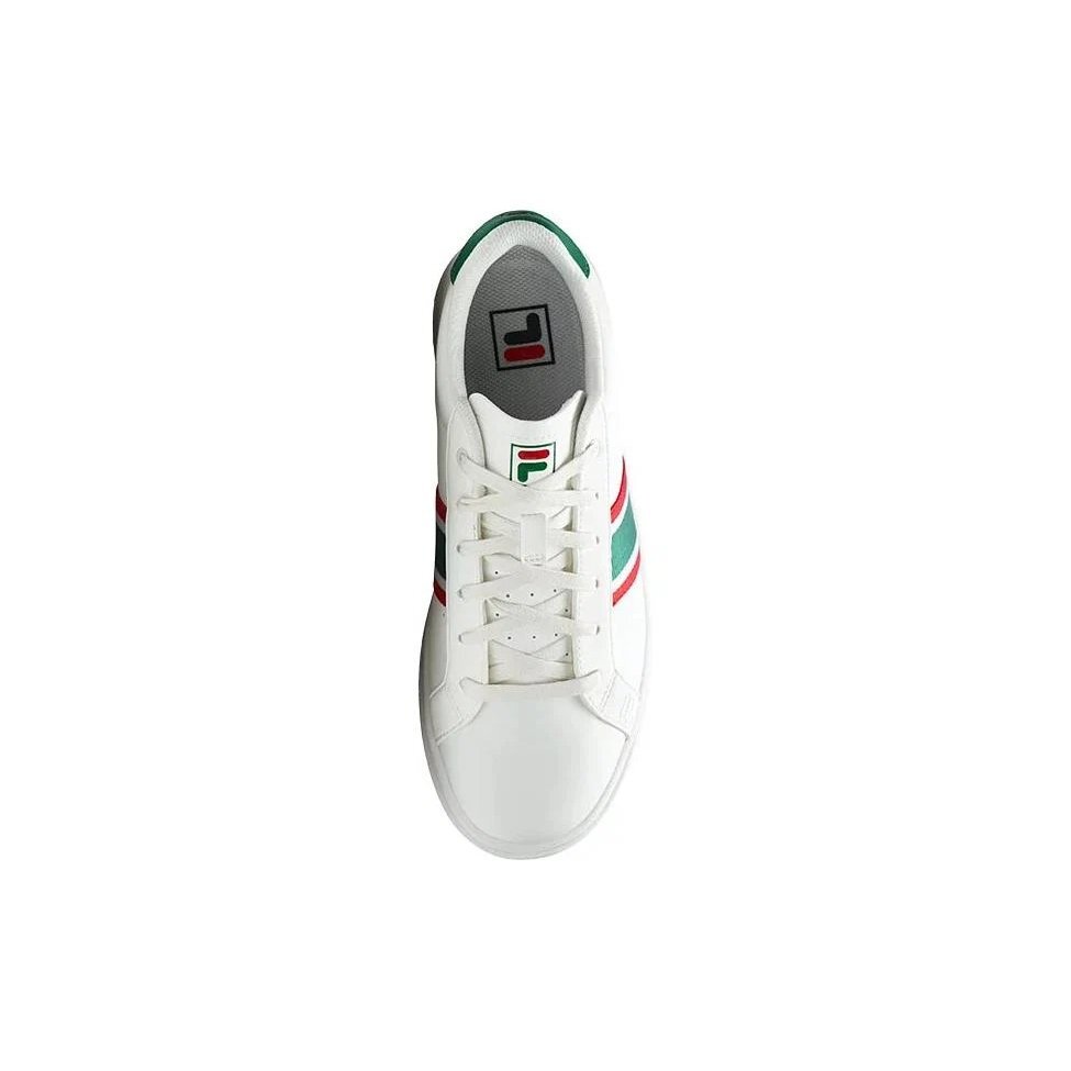 Chaussures de skate Vigor « Blanc Vert Rouge »