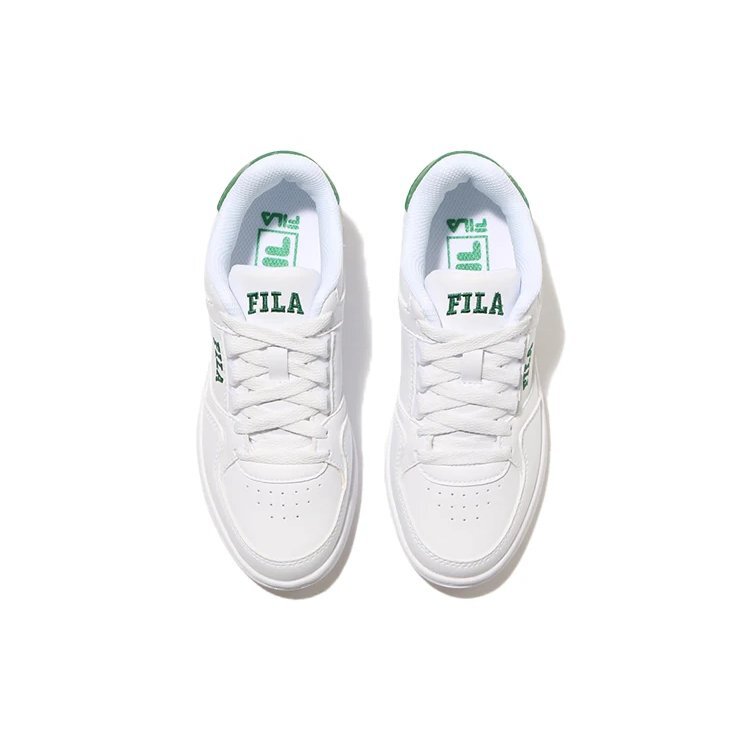 Chaussures de skateboard basses Touch Down, unisexes, version « Blanc Vert »