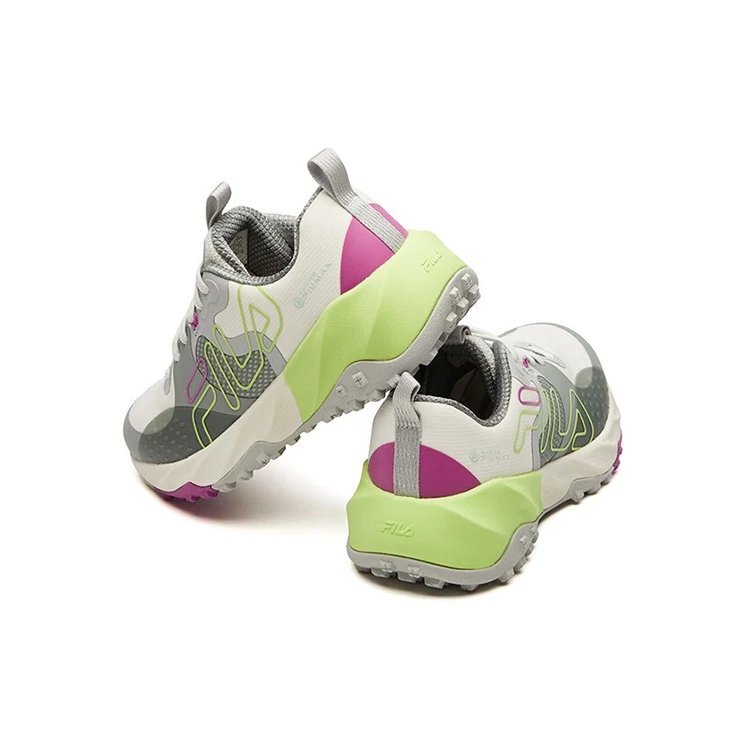 Chaussures de sport basses « Gris Vert »