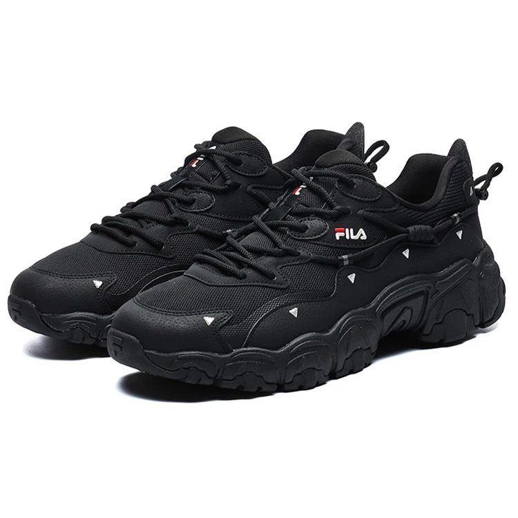 Chaussures de sport basses Heritage-FHT, noires