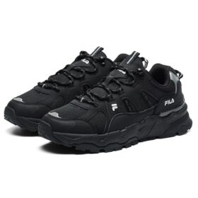 Chaussures de sport basses Trek 1s, noires