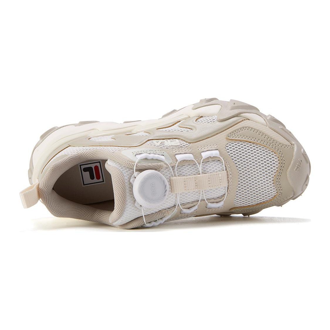 Chaussures de sport « Beige White »