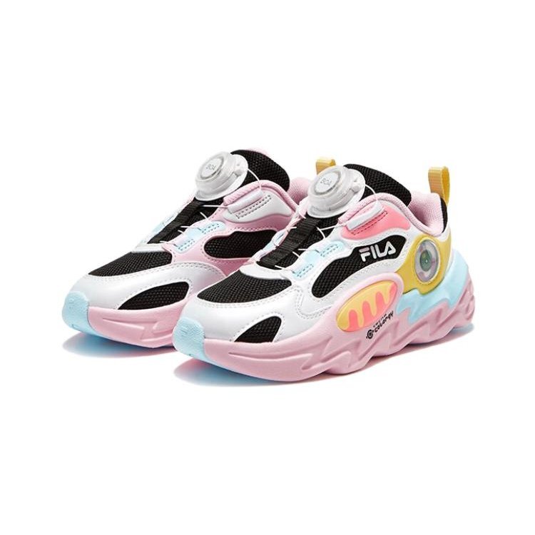 Chaussures de sport « Blanc Rose Noir »