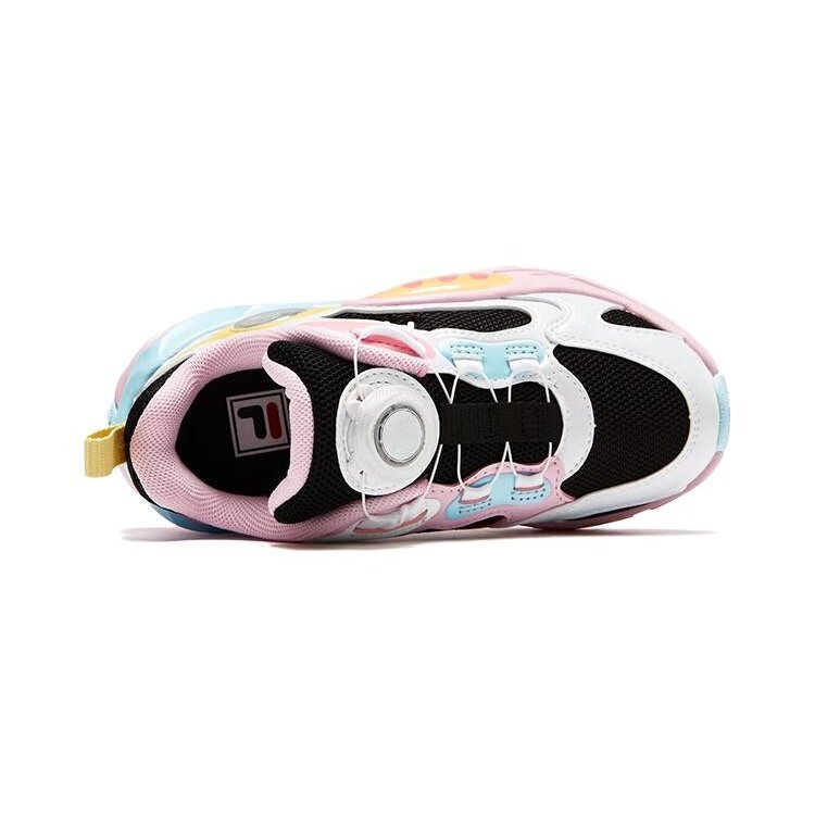 Chaussures de sport « Blanc Rose Noir »