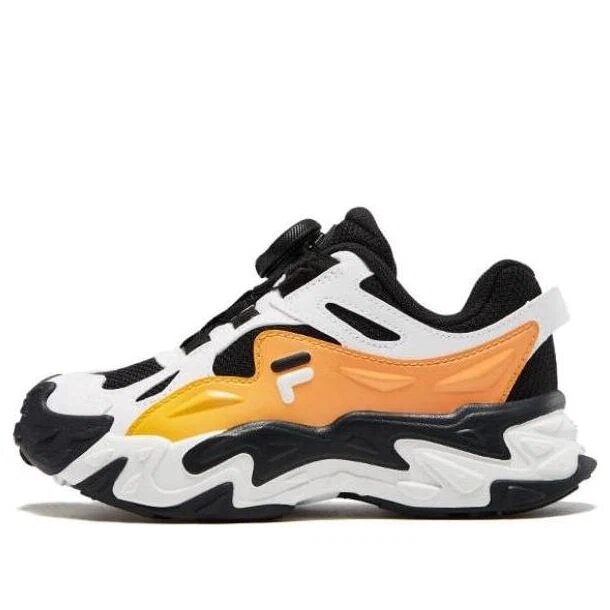 Chaussures de sport BOA « Blanc Orange Noir »