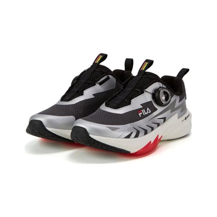 Chaussures de sport Boa « Noir Argent »