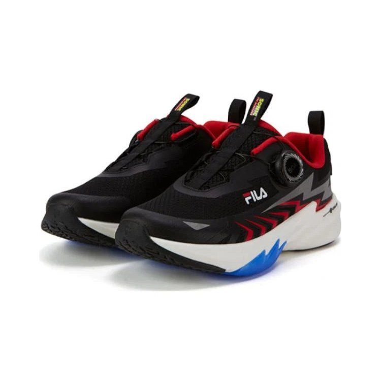 Chaussures de sport Boa « Noir Gris Rouge »