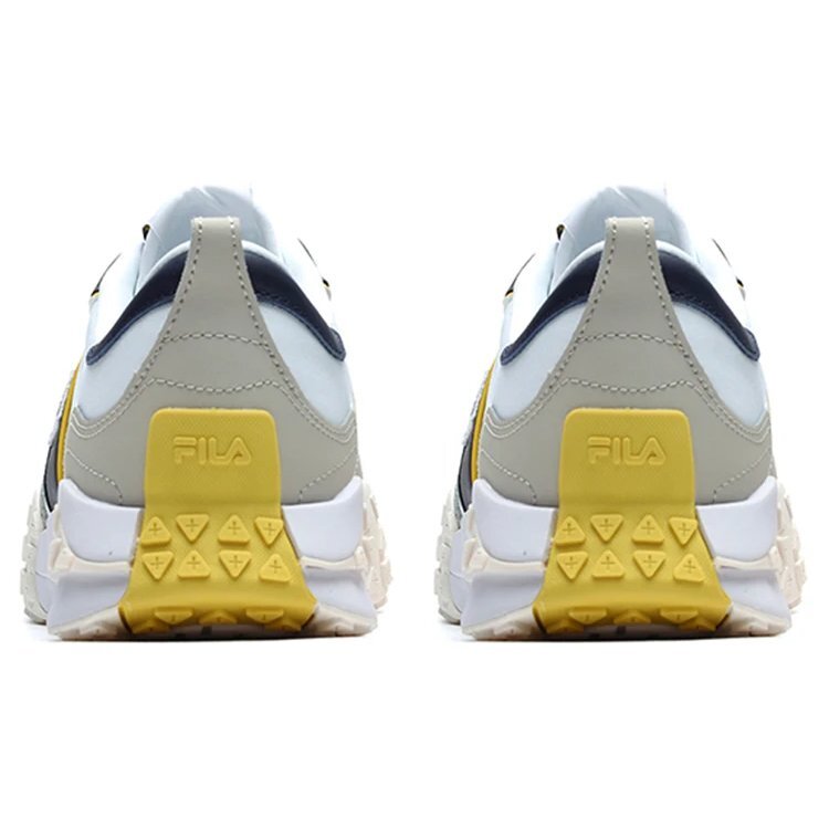 Chaussures de sport Brick « Blanc Gris Jaune »