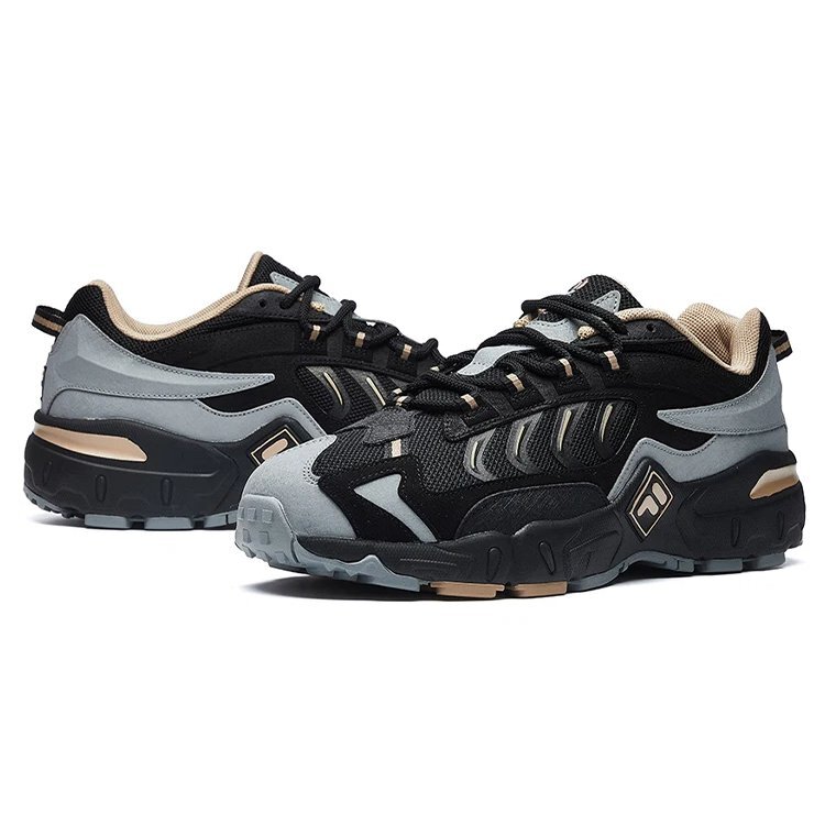 Chaussures de sport classiques Noir/Gris