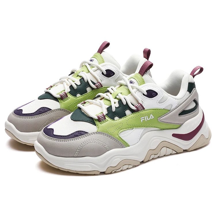 Chaussures de sport Collina « Blanc Gris Vert »