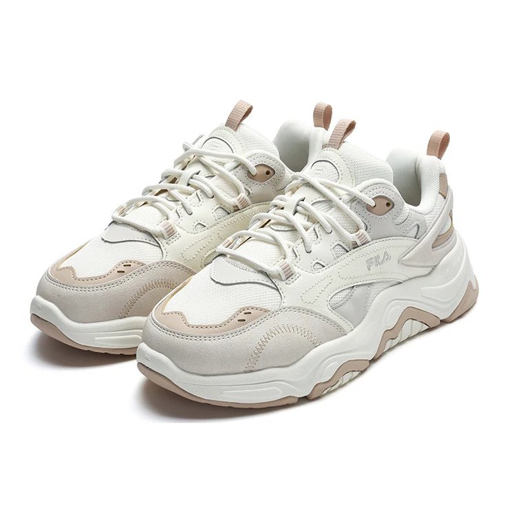 Chaussures de sport Collina « Blanc-Marron »
