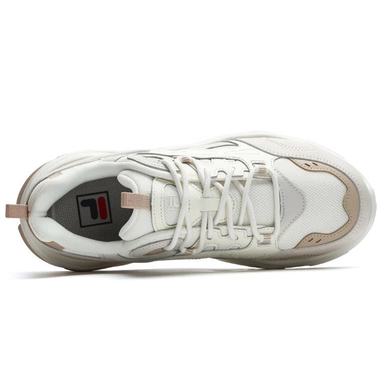 Chaussures de sport Collina « Blanc-Marron »
