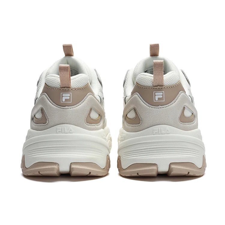 Chaussures de sport Collina « Blanc-Marron »