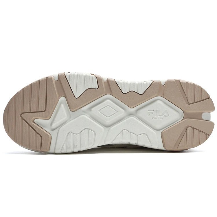 Chaussures de sport Collina « Blanc-Marron »