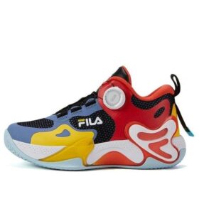 Chaussures de sport de basket « Bleu Rouge Blanc »
