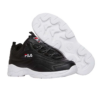 Chaussures de sport en cuir Disarray « Noir Blanc »